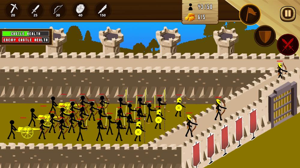 Stickman Age: Stick War Battle Screenshot 1