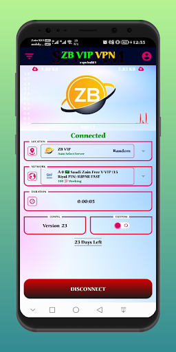 ZB VIP VPN स्क्रीनशॉट 2