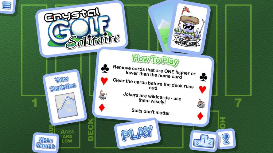 Crystal Golf Solitaire应用截图第1张