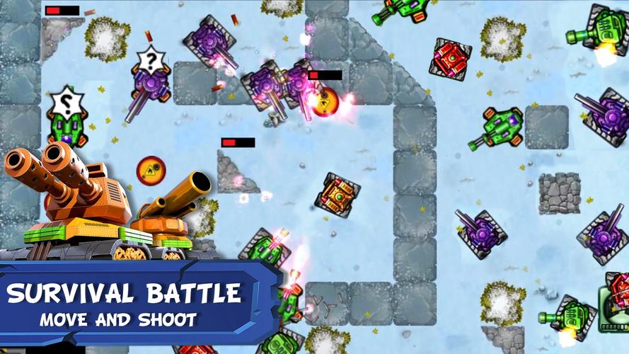 Tank Battles 2D Captura de tela 0