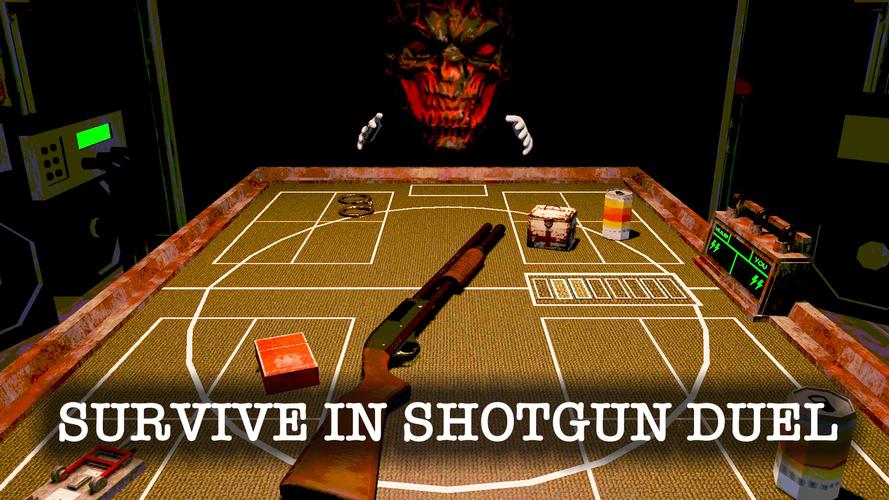 Roulette Horror: Shotgun Duel Captura de tela 0