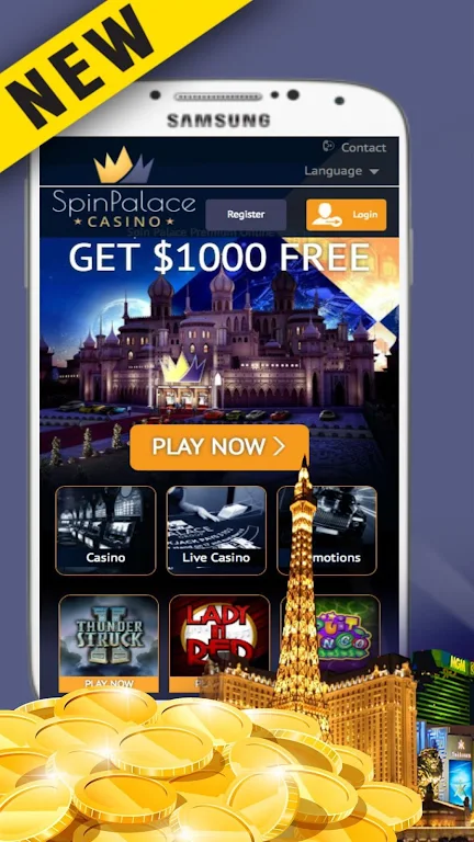 SPINPALACE - New Bonuses スクリーンショット 0