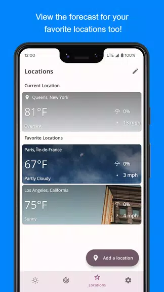 SimpleWeather应用截图第2张