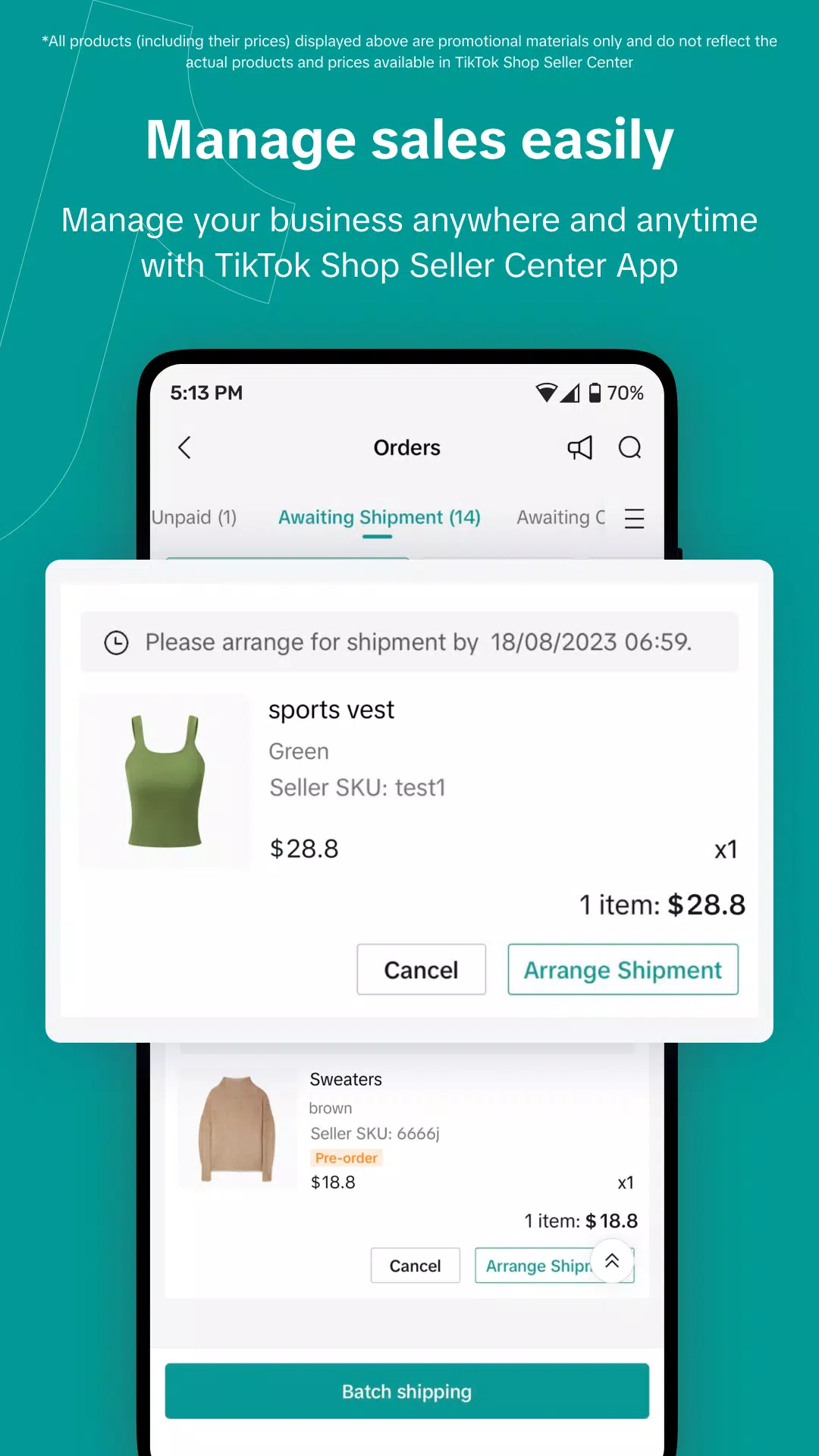 TikTok Shop Seller Center應用截圖第1張