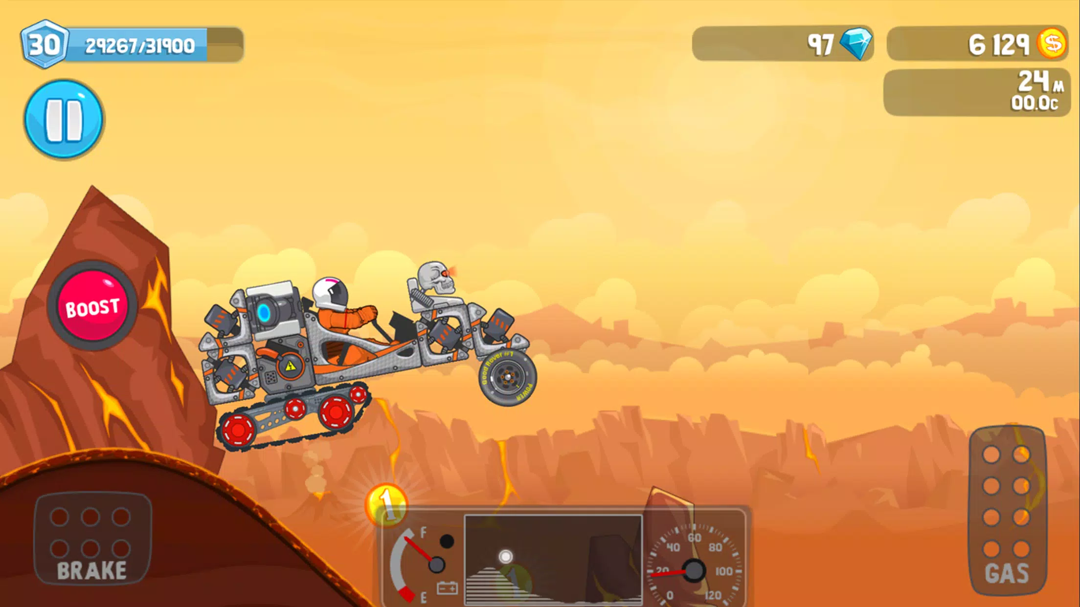 Rovercraft:Race Your Space Car应用截图第2张