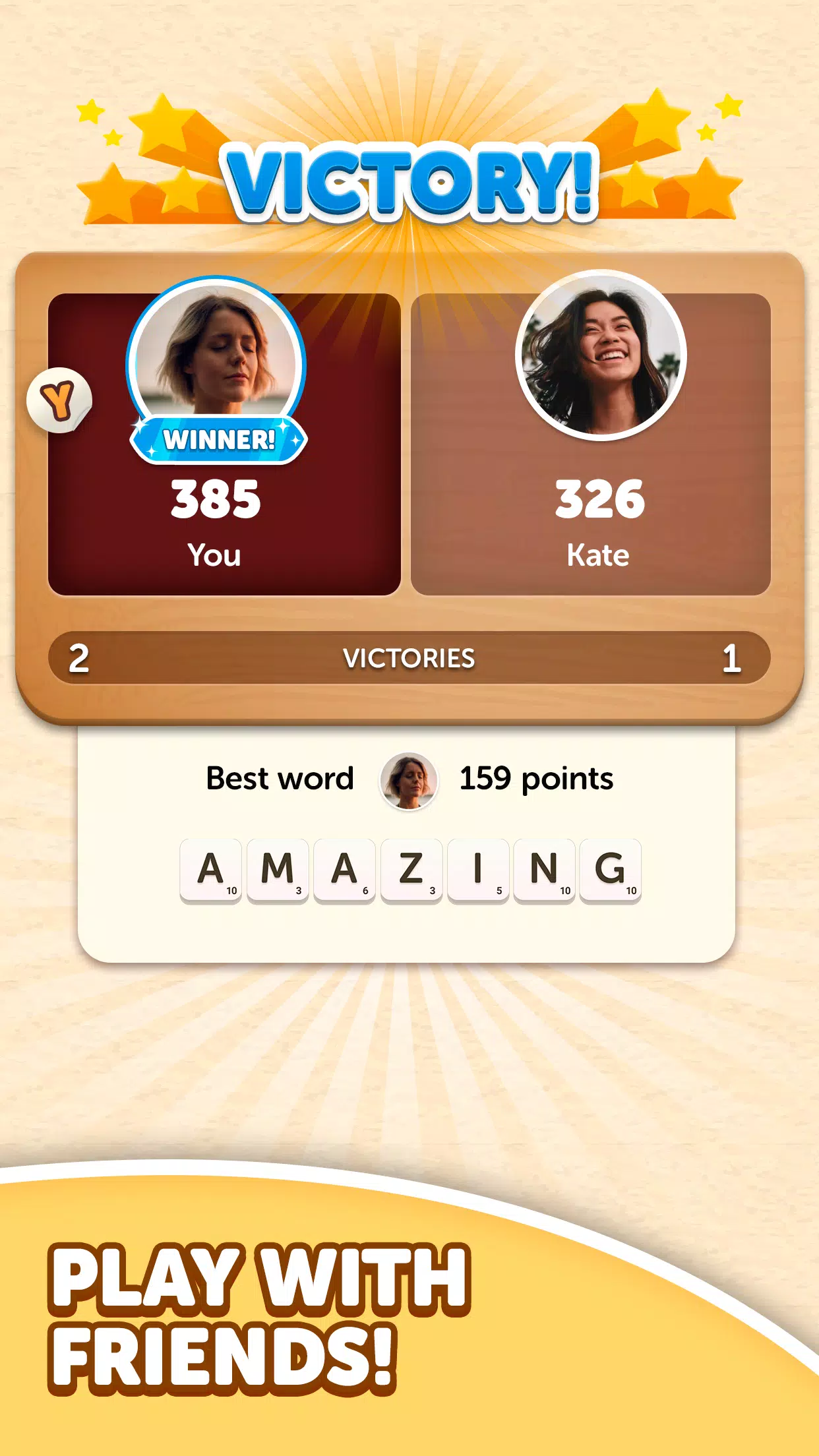 Word Yatzy - Fun Word Puzzler Screenshot 1