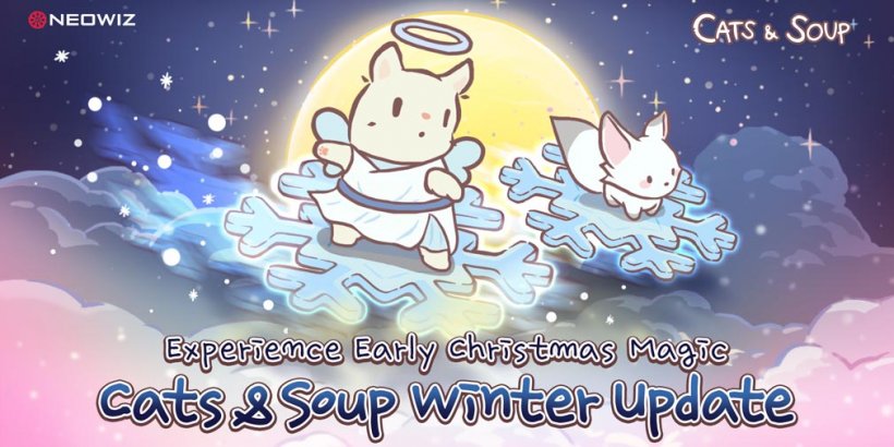 Kitty Christmas Cheer: Cats & Soup Winter Update Unveiled