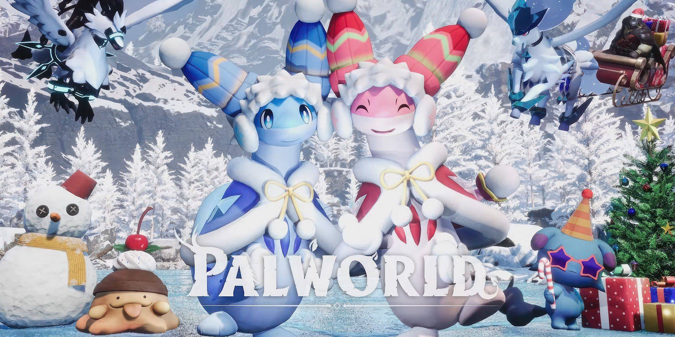 Palworld bietet festliches سكنات skins kostenlos an