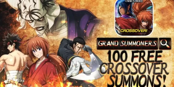 Grand Summoners Announces Rurouni Kenshin Crossover Event