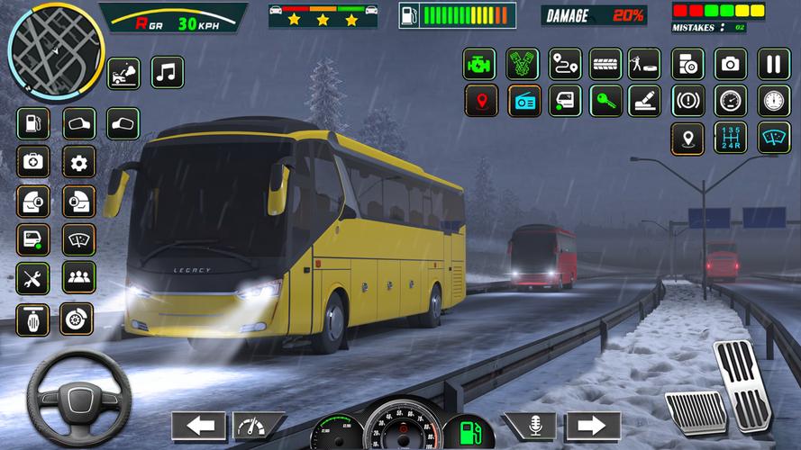 Classic Bus Simulator Games 3D Captura de tela 1