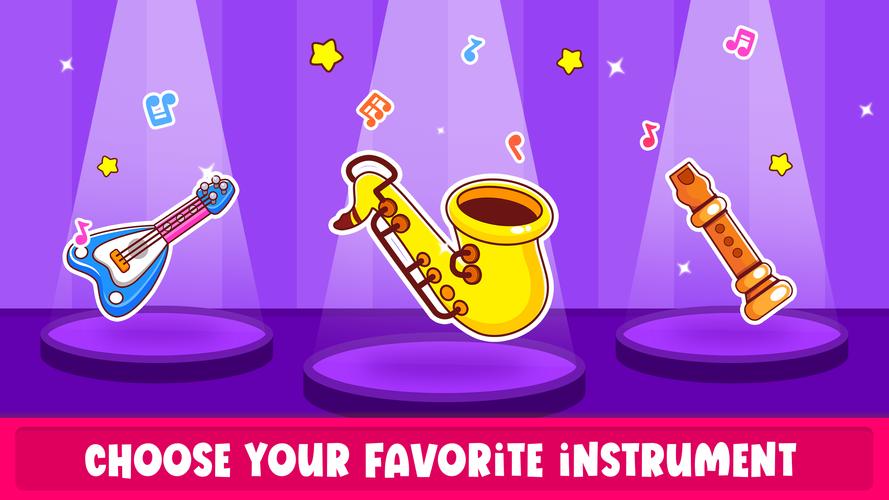 Piano Kids Toddler Music Games スクリーンショット 3