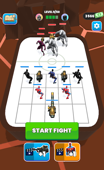 Merge Master Superhero Battle Mod 스크린샷 0