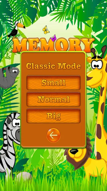 Memory Game Animals Скриншот 3