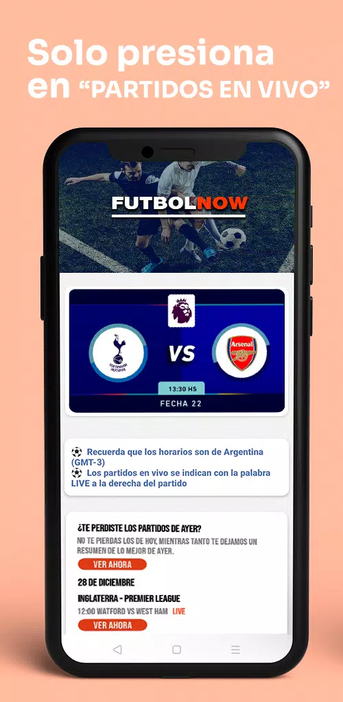 Futbol Now應用截圖第3張