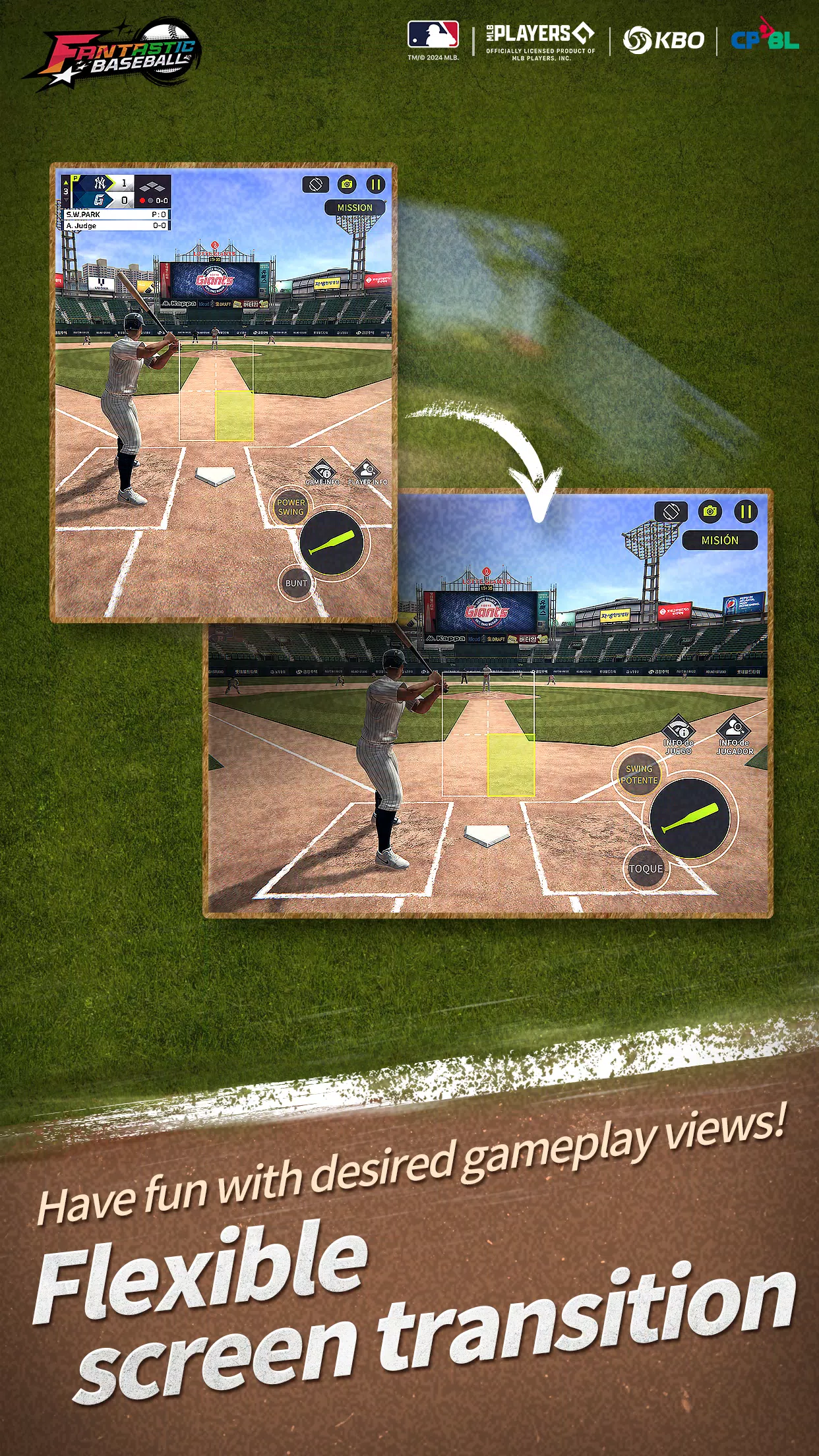 MLB Fantastic Baseball Captura de tela 1