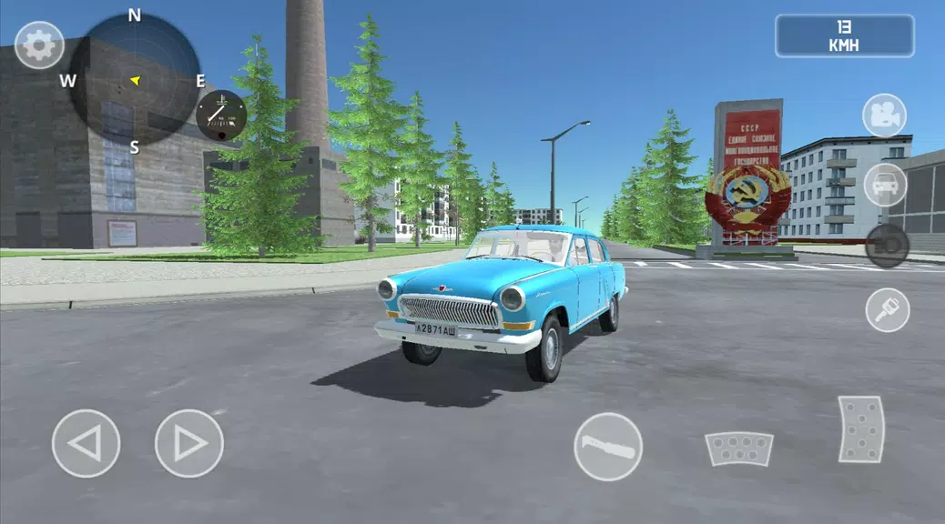 SovietCar: Simulator Скриншот 1