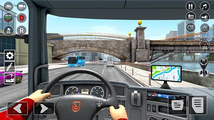 jogo de ônibus-jogo offline 3d Captura de tela 2