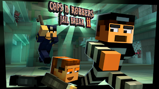 Cops N Robbers: Prison Games 2 스크린샷 0