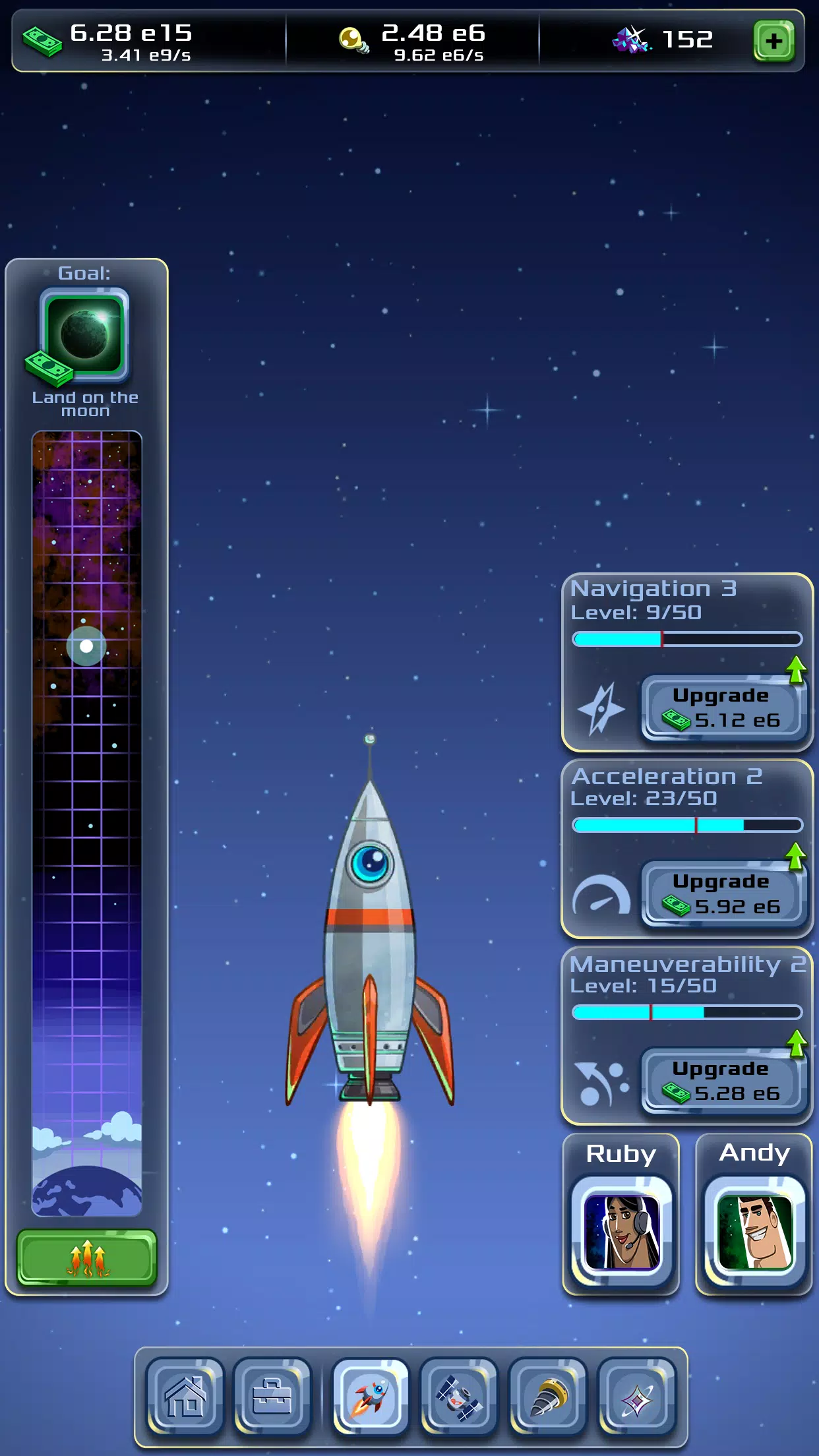 Idle Space Company Screenshot 0