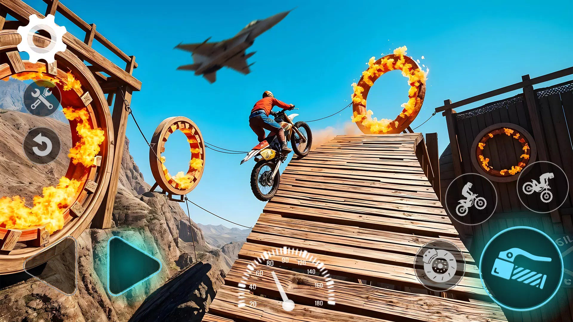 Stunt Bike Racing Challenge 3D Captura de tela 2