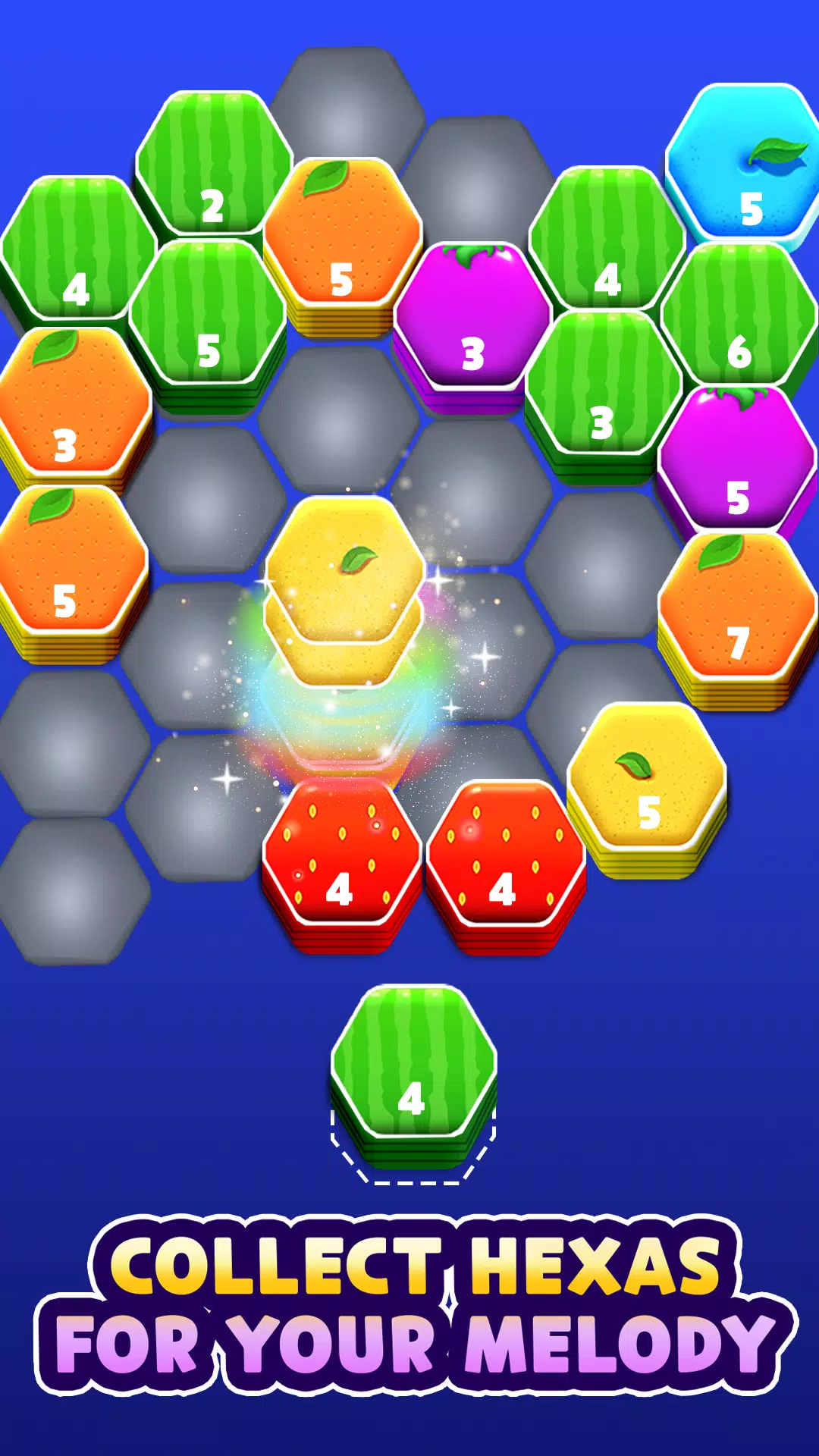 Hexa Music - Color Puzzle Скриншот 3