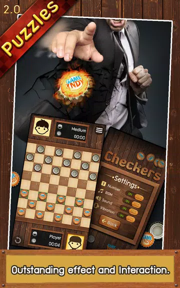 Thai Checkers - Genius Puzzle 스크린샷 2