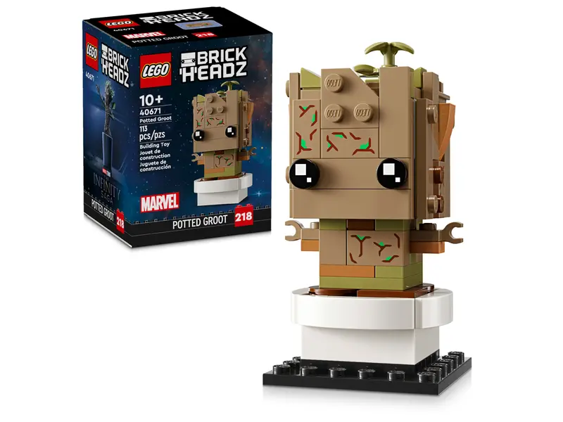 Lego Brickheadz en pot Groot