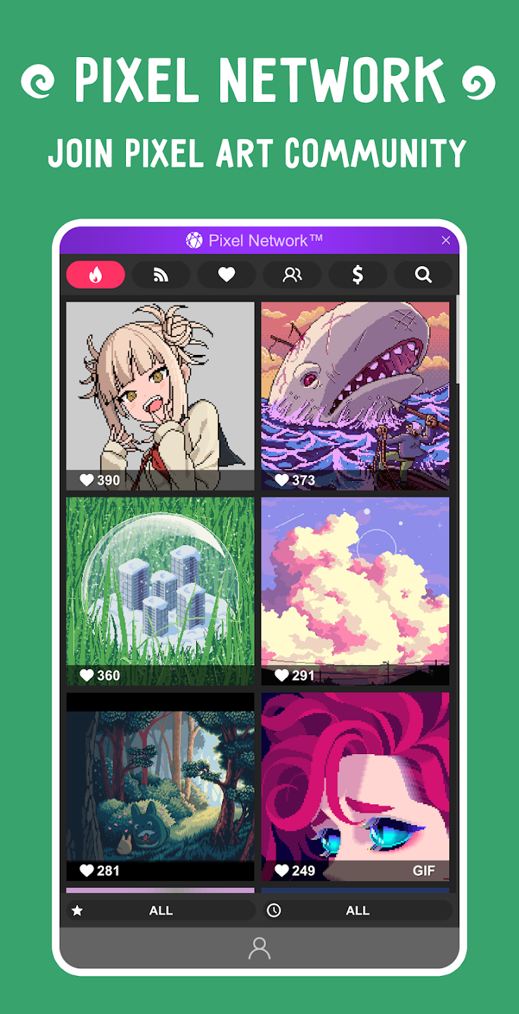 Pixel Studio Family Pixel art editor for Family スクリーンショット 2