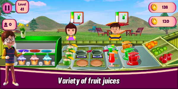 Rudra Cooking Restaurant Game Captura de tela 1