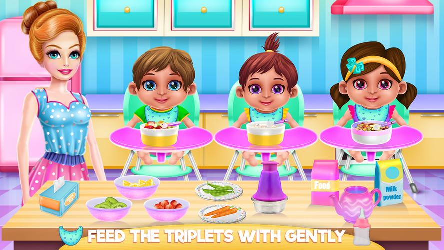 Crazy Mommy Triplets Care スクリーンショット 3