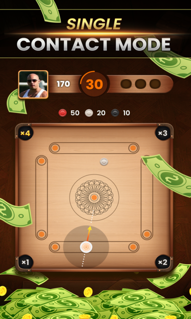 Carrom Cash Captura de tela 0