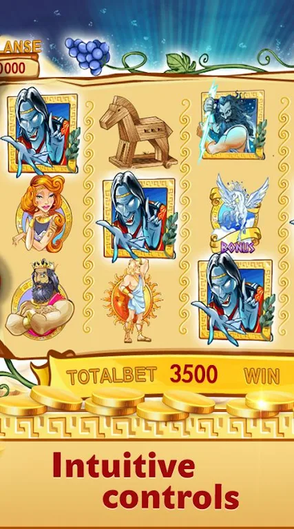 Greek Legends Slots スクリーンショット 1