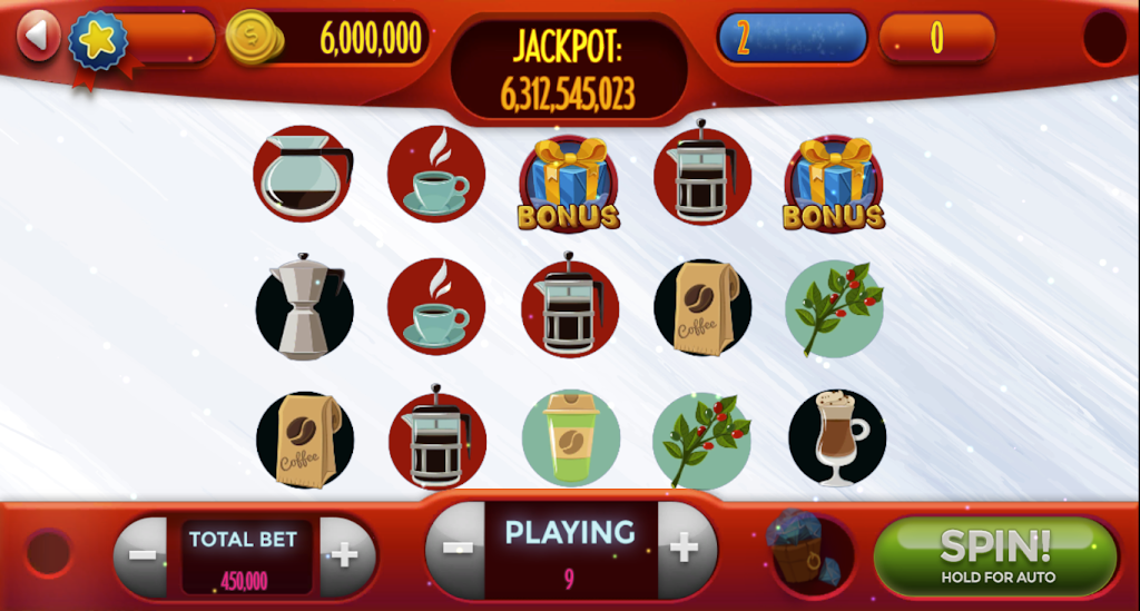 Coffee-Slot Machine Games Captura de pantalla 0