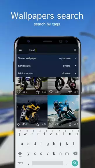 Sports Bike Wallpapers 4K Screenshot 1