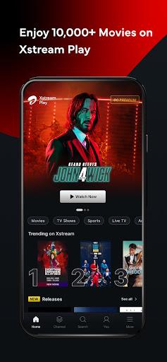 Xstream Play: Movies & Sports Capture d'écran 2