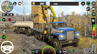 Offroad Mud Truck Simulator 3D Captura de tela 3