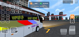 Simulator Bus Telolet - Basuri Скриншот 1