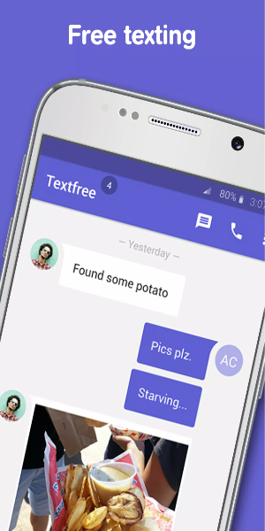 Text Free sur Textfree Texting