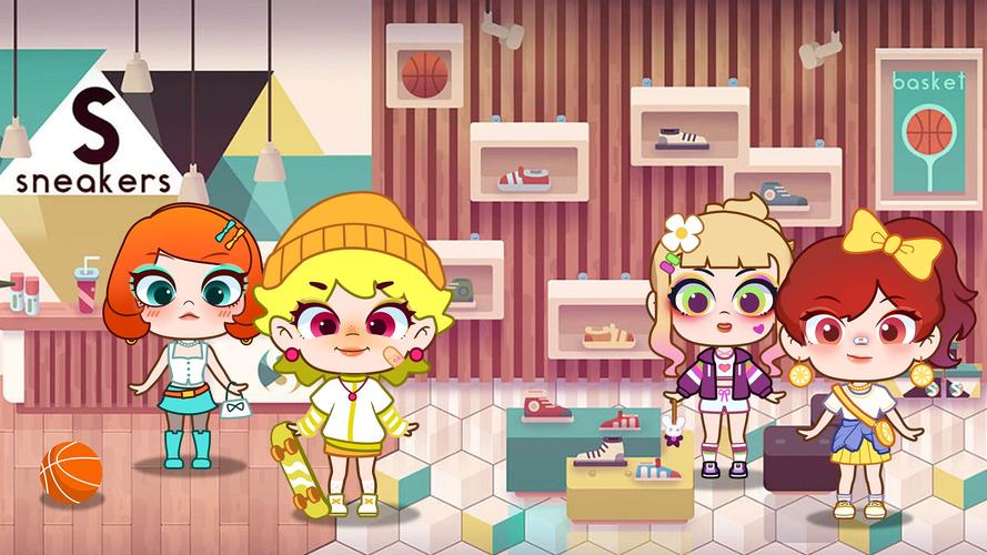 Jogos de meninas: vestir doll Captura de tela 2