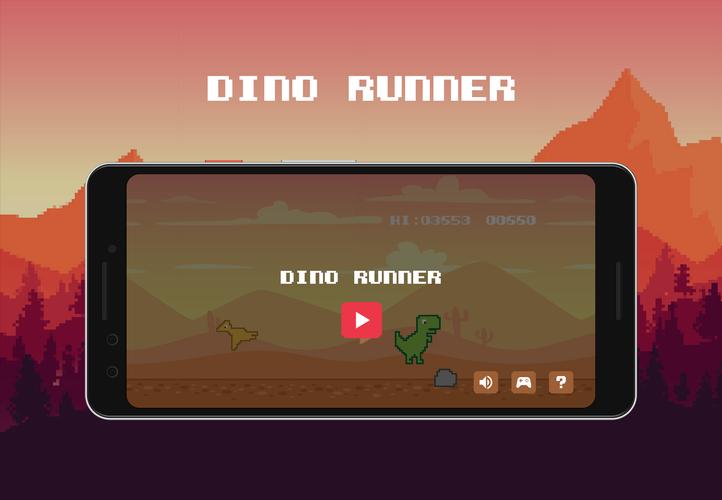 Dino - desert runner Captura de tela 0
