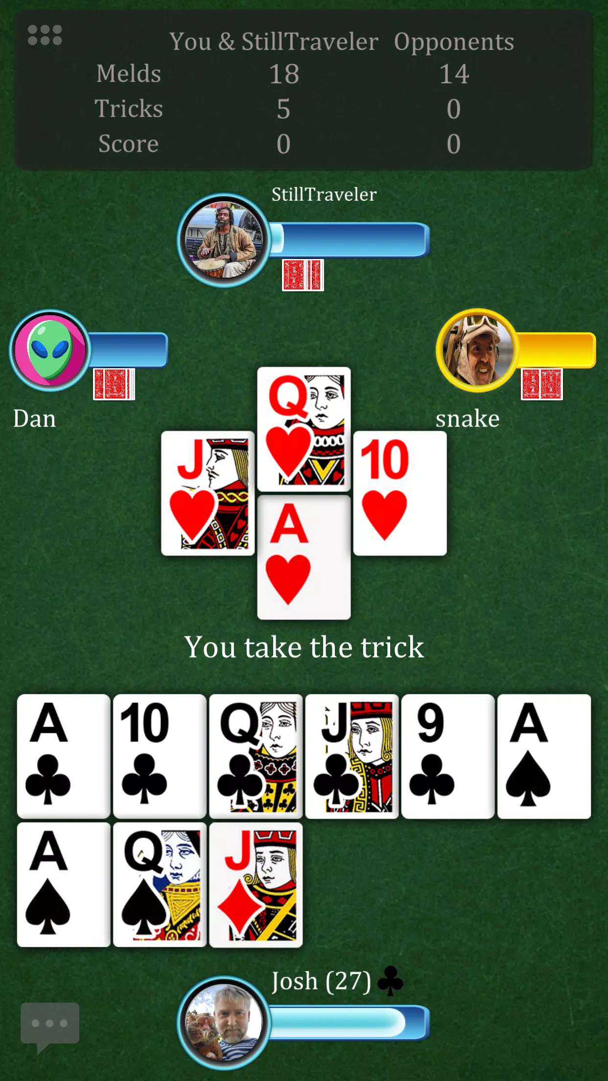 Pinochle Online应用截图第0张