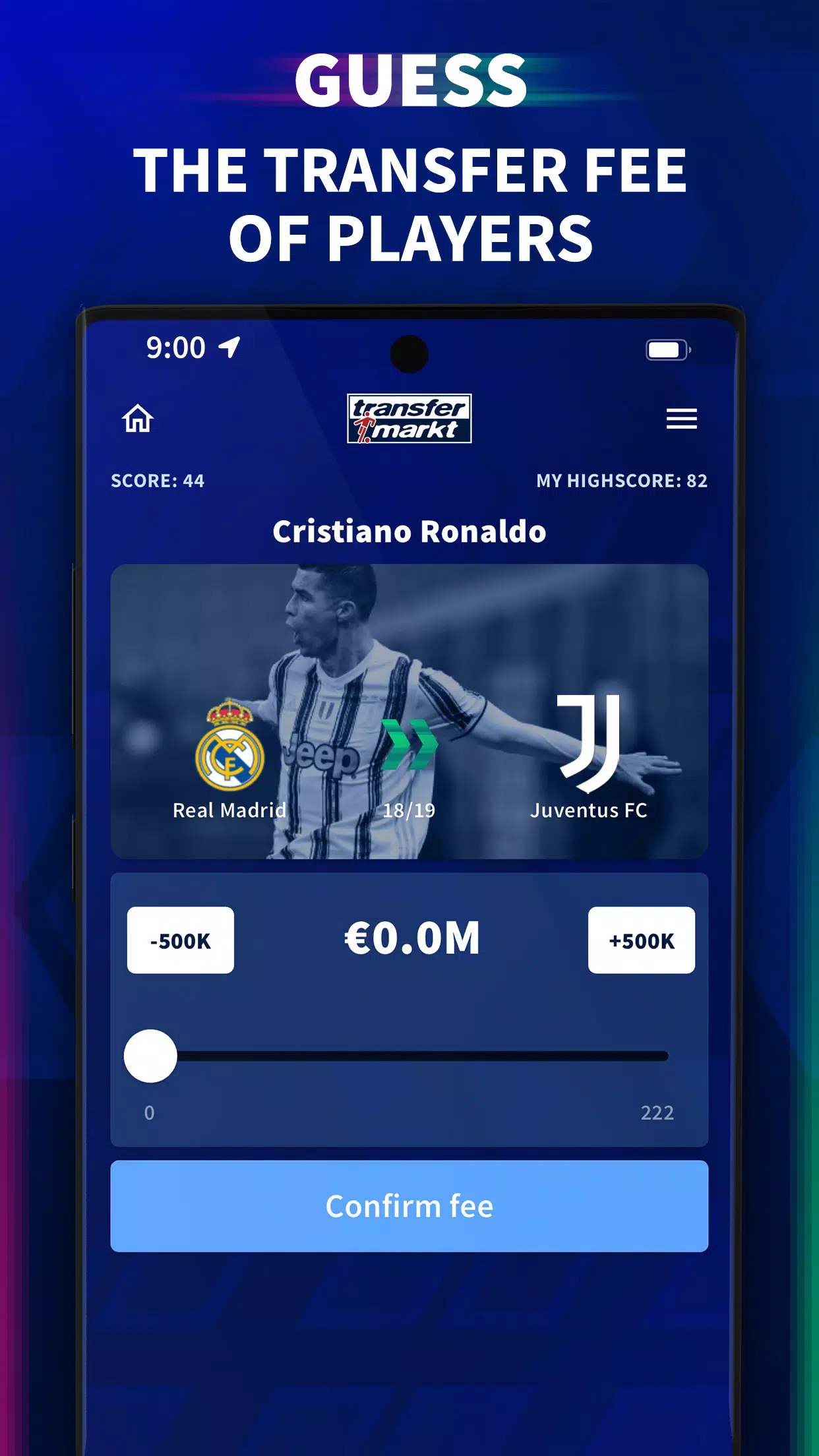 Transfermarkt: Football Quiz應用截圖第1張
