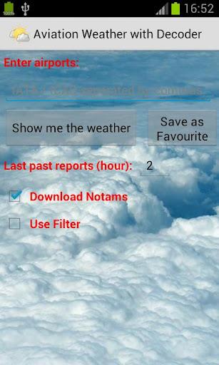 Aviation Weather with Decoder Скриншот 1