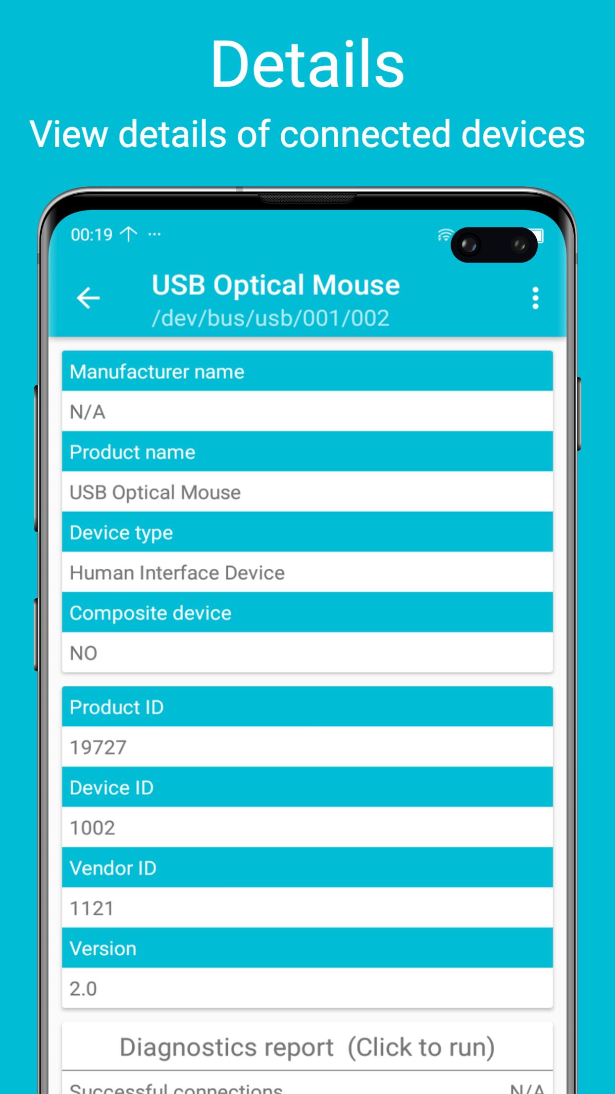 USB diagnostics应用截图第1张