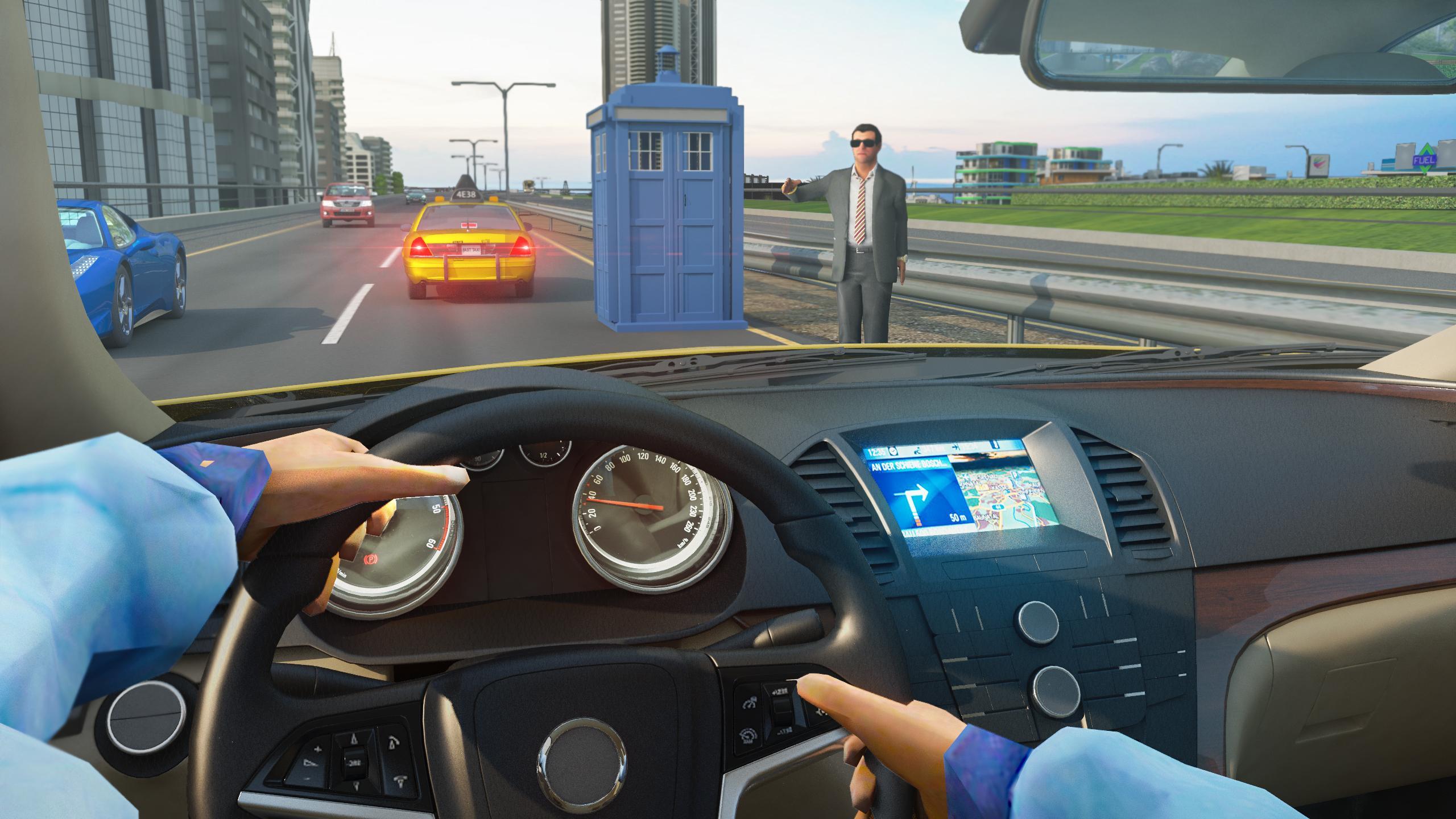 US City Taxi Games - Car Games Captura de tela 3