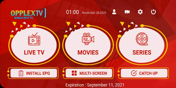 Opplex TV Capture d'écran 3