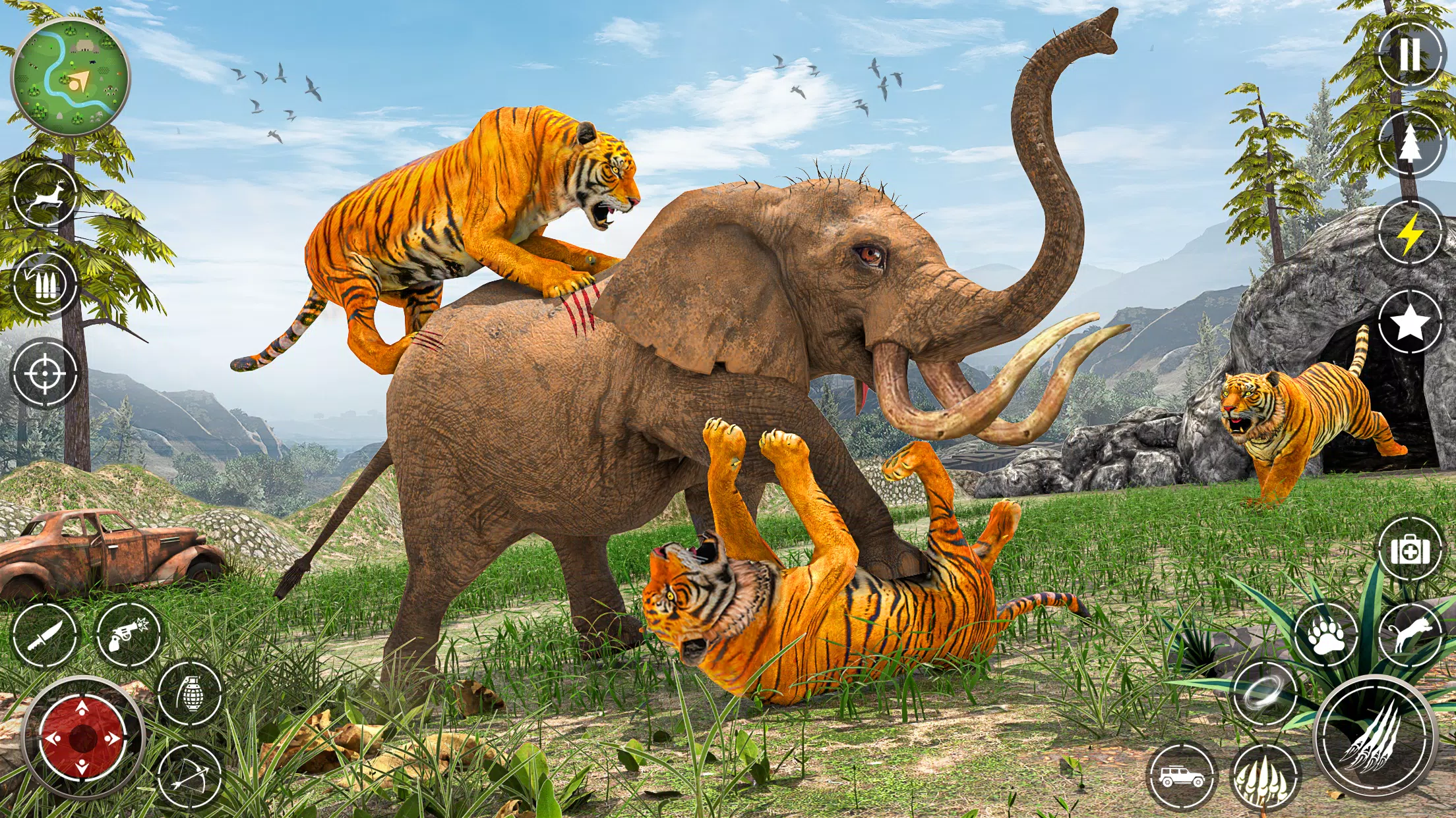 The Tiger Family Simulator 3D स्क्रीनशॉट 0