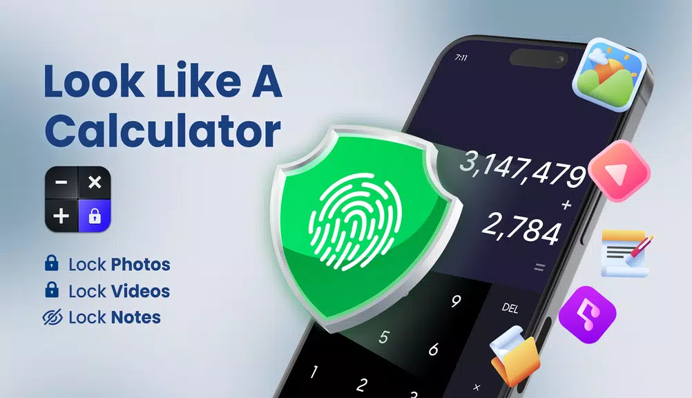 App Lock - Calculator Lock Скриншот 0