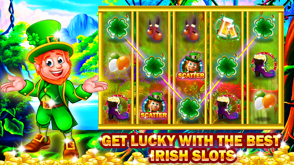 Gold Irish Slots Machines Capture d'écran 0