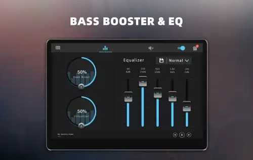 Bass Booster & Equalizer PRO 스크린샷 2